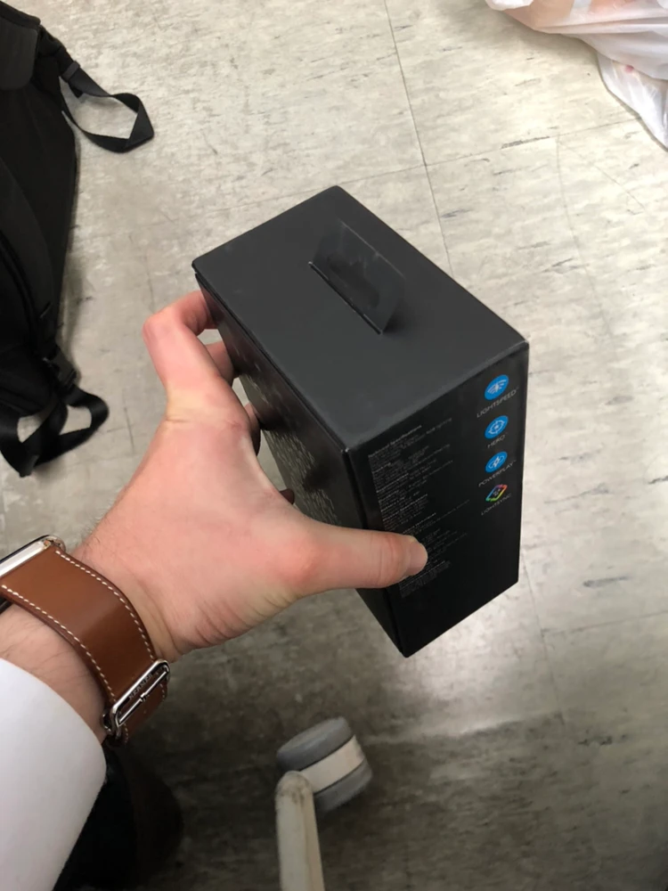 로지텍 gpro 무선마우스 병행 이미지