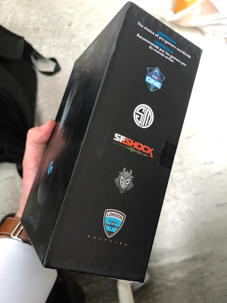 로지텍 gpro 무선마우스 병행 이미지