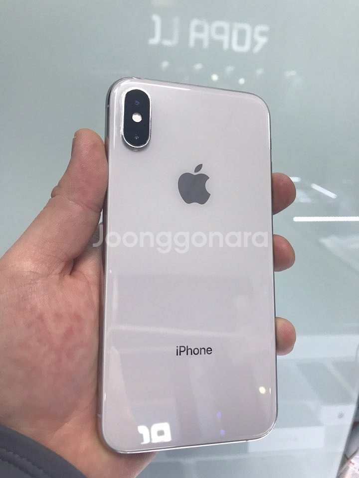 S급 아이폰XS 실버 64GB--1