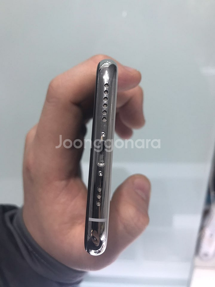 S급 아이폰XS 실버 64GB--5