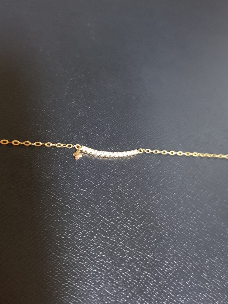 14K골드 목걸이--1
