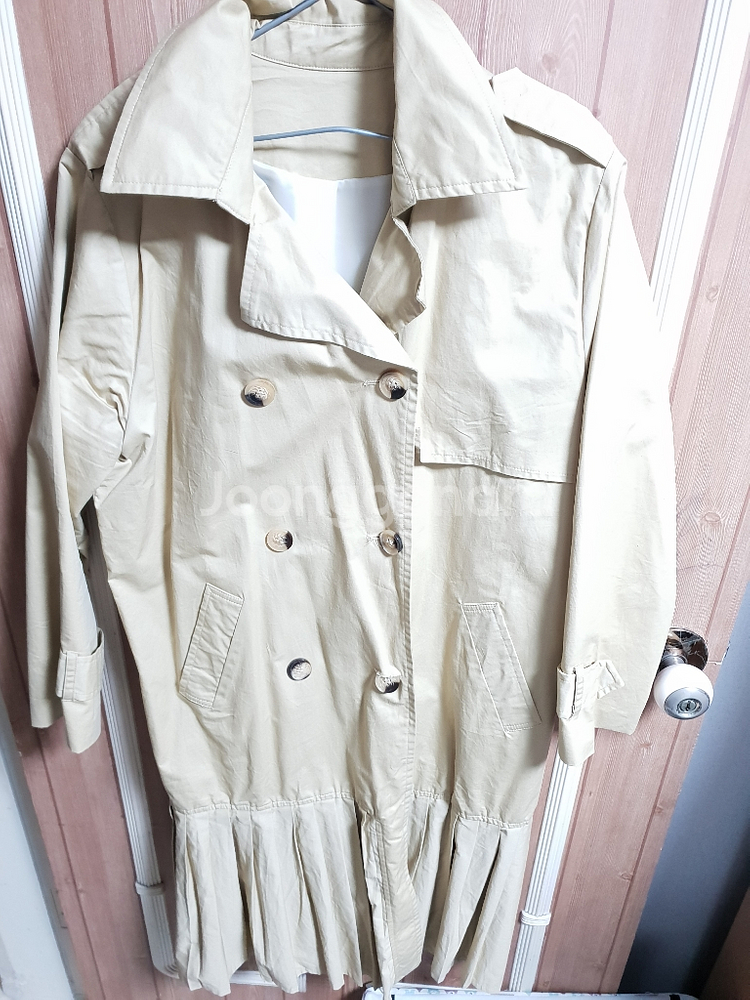 루즈핏체크코트--2