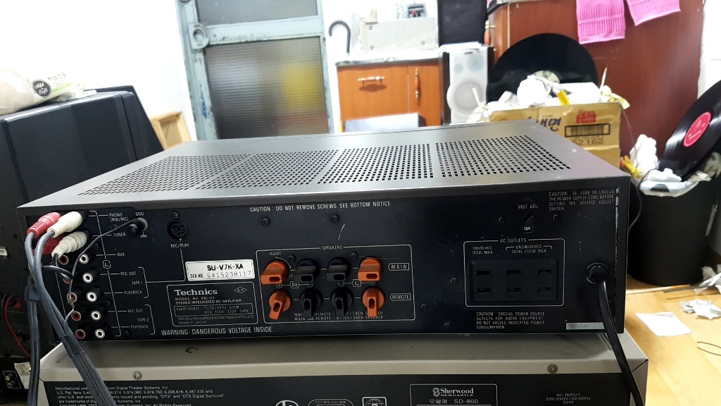 테크닉스 인티앰프 --5