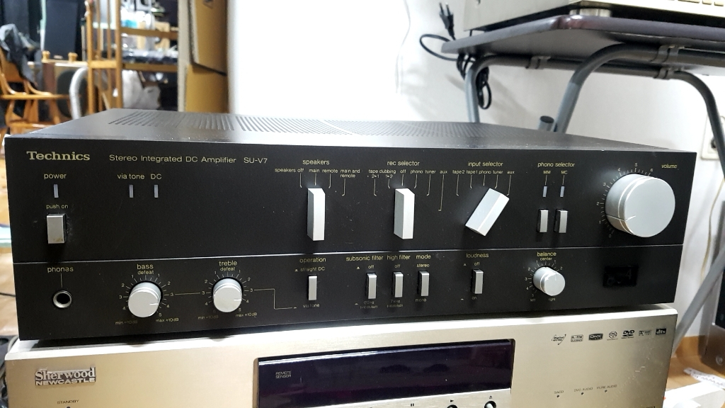 테크닉스 인티앰프 --9