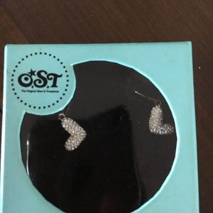 OST 하트 큐빅 귀걸이 세트 만원