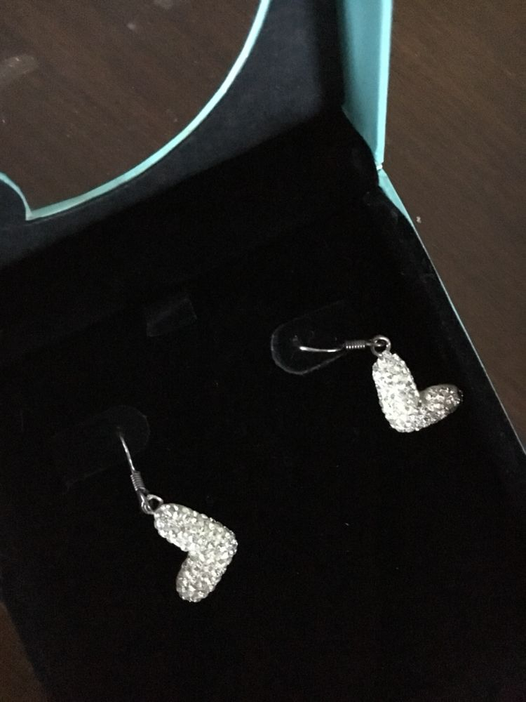 OST 하트 큐빅 귀걸이 세트 만원--3