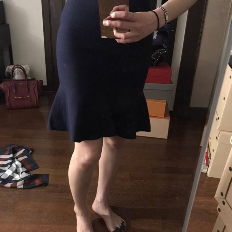 러플니트미디스커트--1