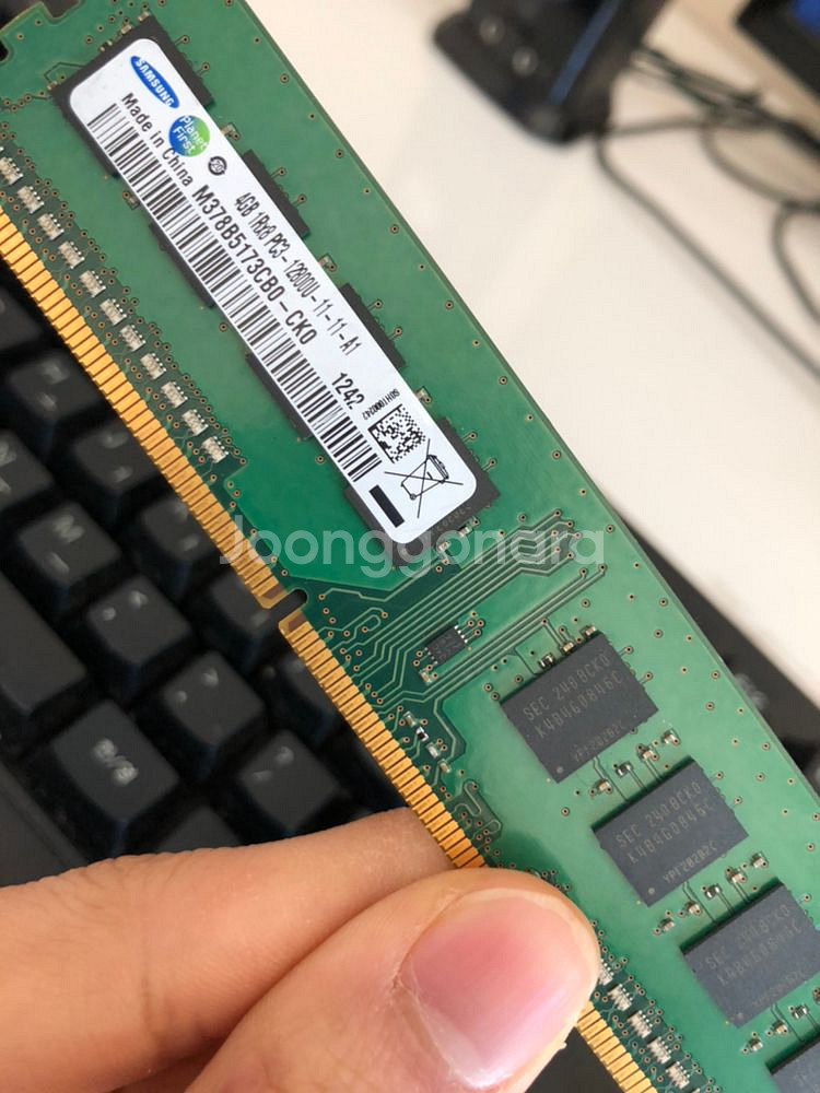 ddr3 4기가 판매합니다 | RAM/VGA/SOUND | 중고나라