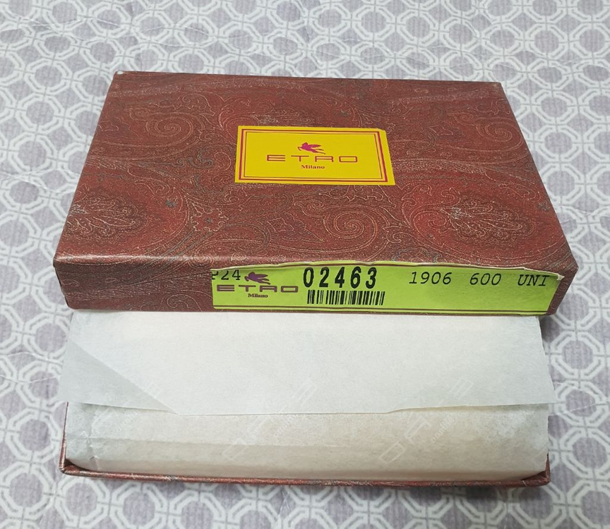 (정품 새상품) 에트로 반지갑(중지갑)--1