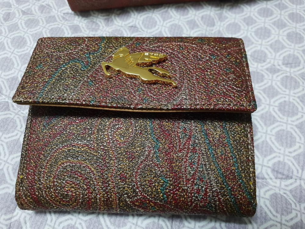 (정품 새상품) 에트로 반지갑(중지갑)--2