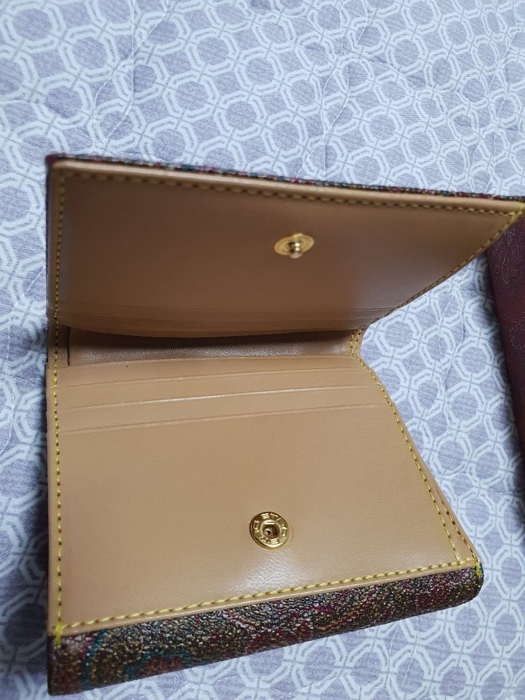 (정품 새상품) 에트로 반지갑(중지갑)--6