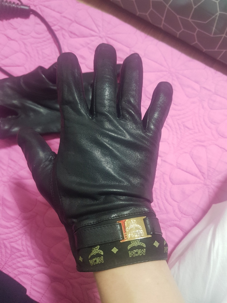 mcm가죽장갑--2