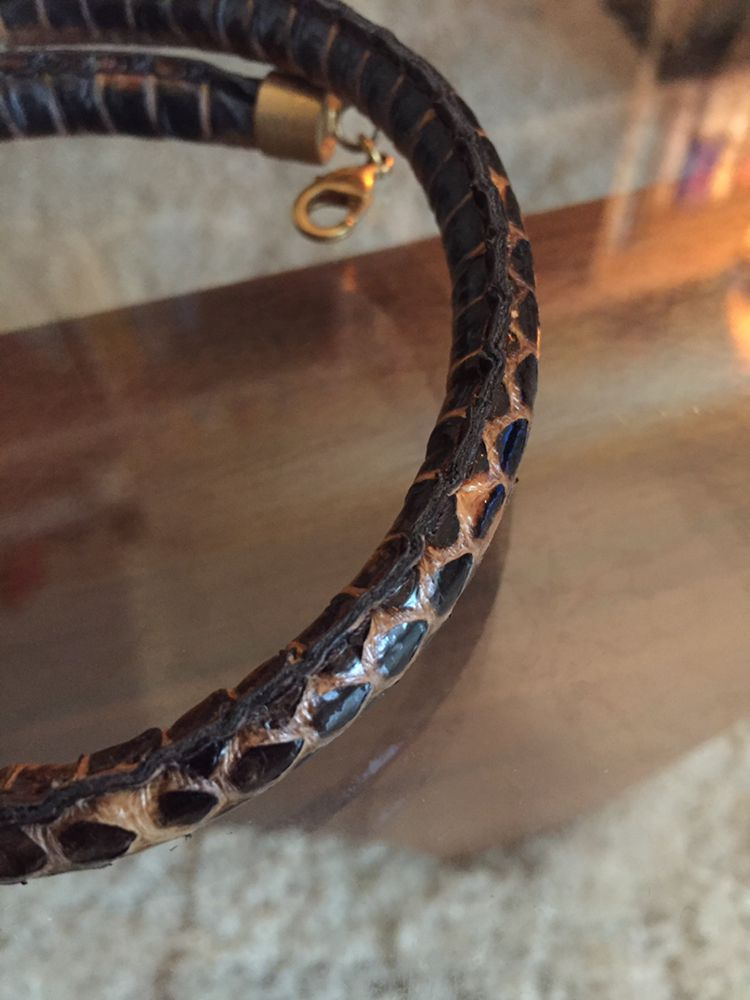 알렉산더맥퀸 해골 펜던트 초커 목걸이--2