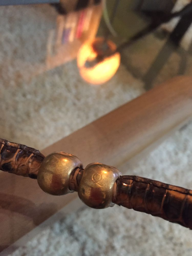 알렉산더맥퀸 해골 펜던트 초커 목걸이--4