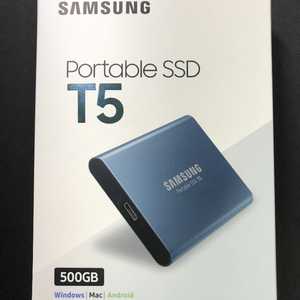 삼성 포터블 SSD T5 500gb
