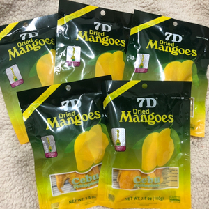 필리핀 7D 건망고 신포장 100g 9봉 