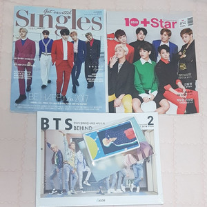 방탄소년단 잡지 (텐스타, 싱글즈, 디아이콘 디스패치)