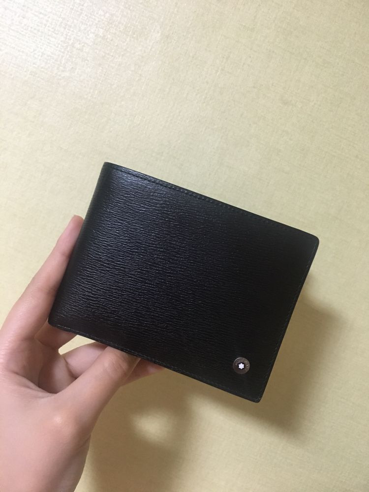 몽블랑 남성 반지갑 웨스트 사이드6cc 팔아요--0
