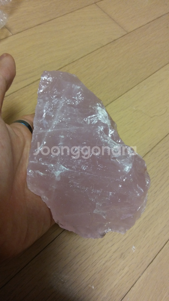 (가격 내림) 장미수정 827g 대형--0