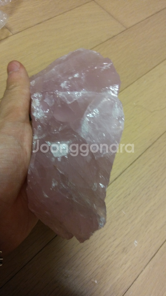 (가격 내림) 장미수정 827g 대형--3