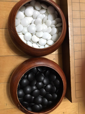 바둑판 ,바둑알 세트--2