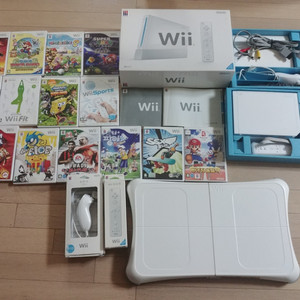 닌텐도 wii 2인 set (위핏보드포함) - 20만원