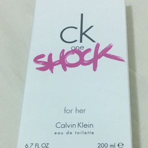 ck one shock 여성용 향수 200ml 미개봉 