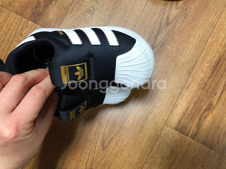 아디다스 슈퍼스타키즈 사이즈140--2
