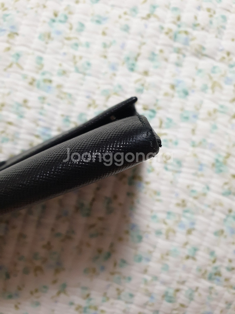 정품 프라다 사피아노 장지갑--3