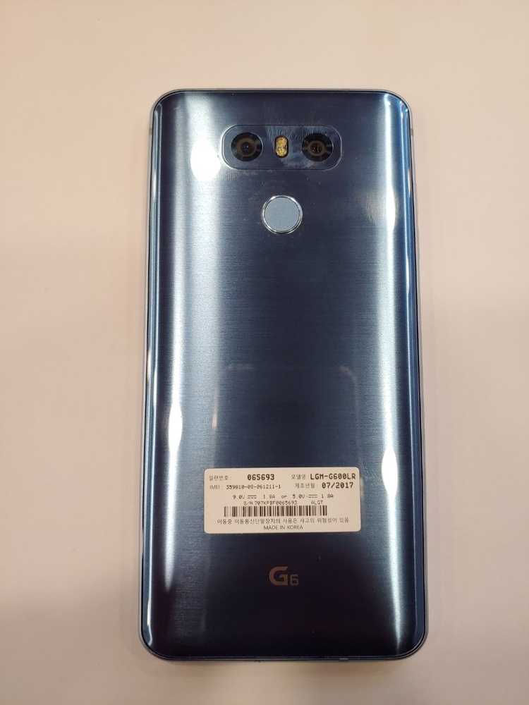 LG G6 블루 팝니다. 서산직거래--1