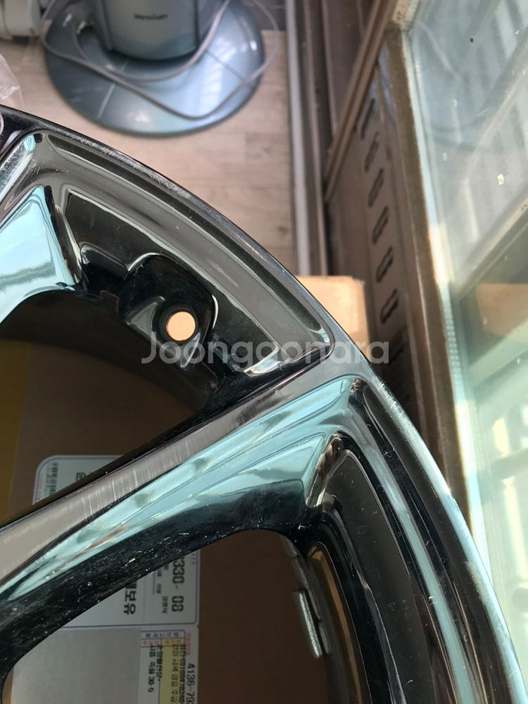 아반떼 MD 블랙크롬 휠--4