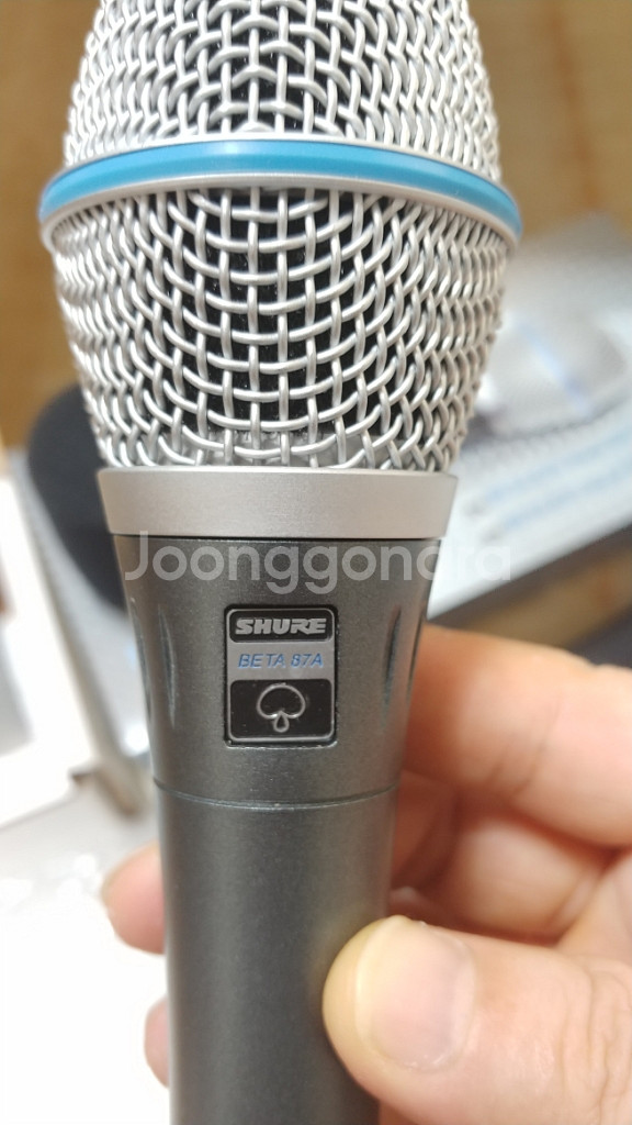 정품 슈어 베타 beta 87a 초지향성 마이크--0