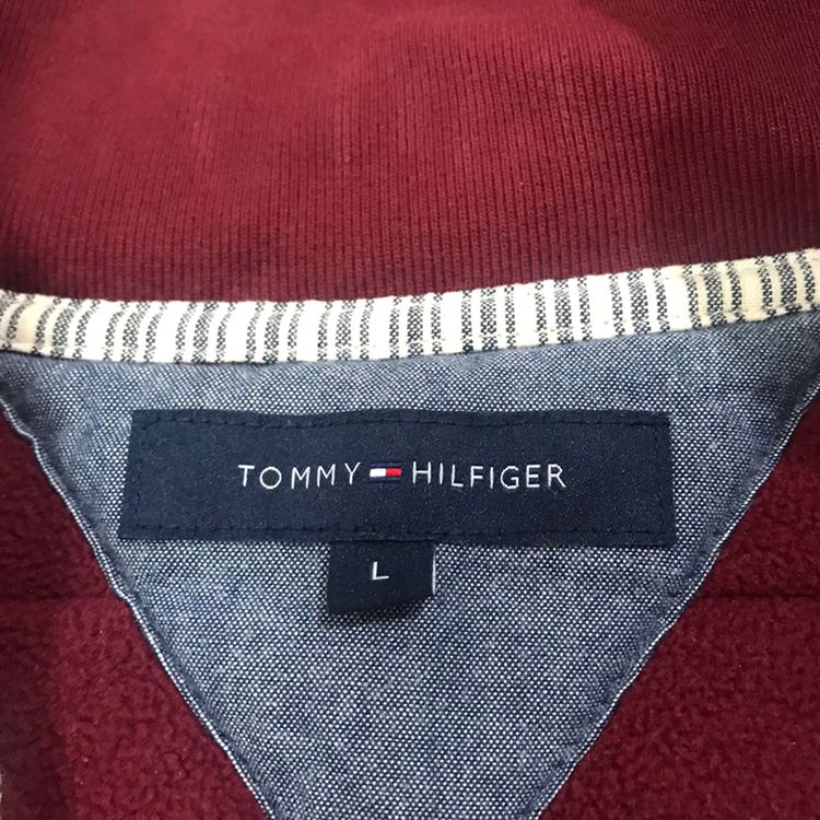 타미힐피거 후리스 집업--2