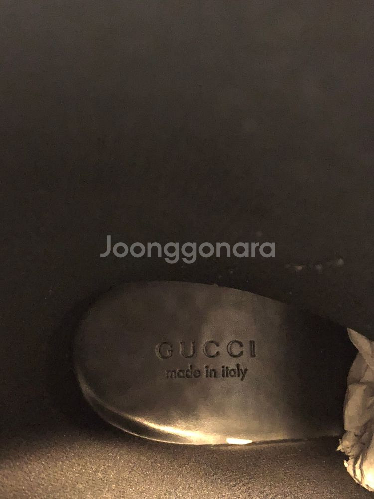 [정품]구찌 GG 레인부츠 남성용/280-285--6
