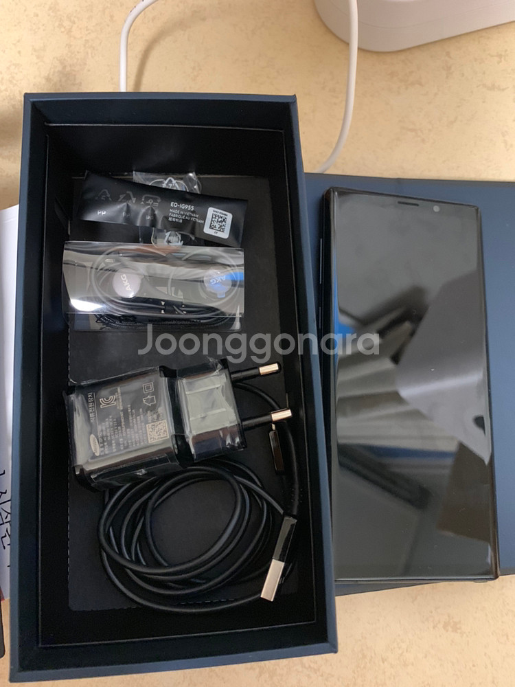 노트 9 블랙 128G 자급제--3