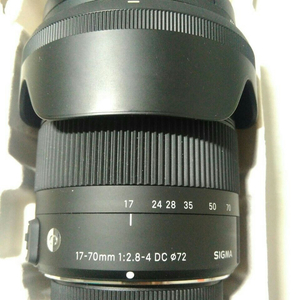 니콘 F마운트 sigma C 17-70 23만