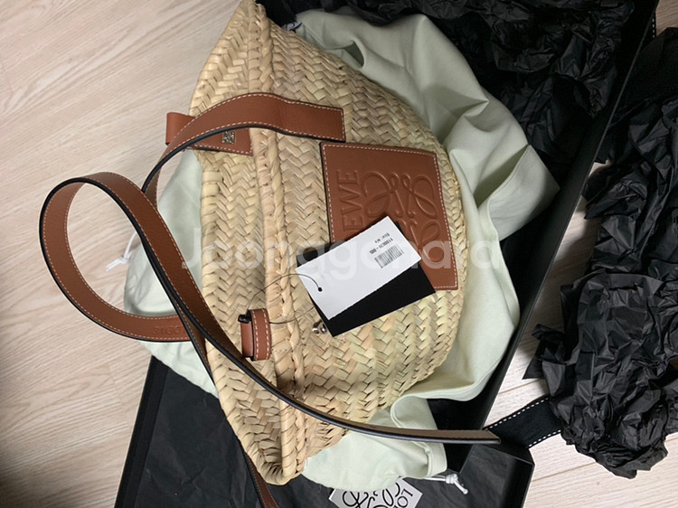 로에베 라피아백 스몰(정품)--7