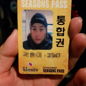 무주리조트시즌권 2매양도