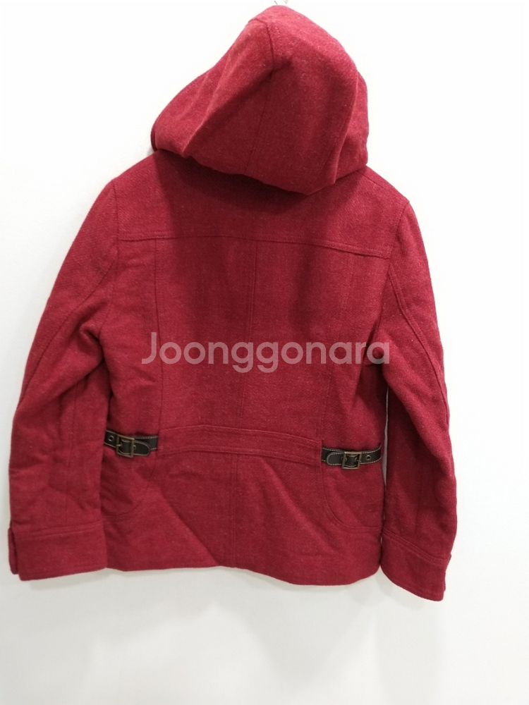 여성 빈폴 블루종 후두 모직점퍼 (95)--3