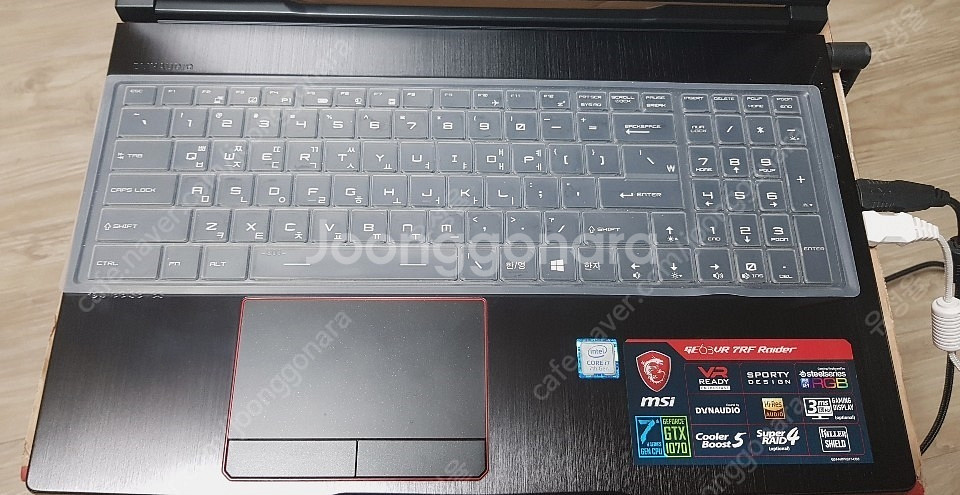 MSI 게이밍노트북 GE63VR 7RF Raider--1