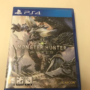 ps4타이틀 몬스터헌터월드 팝니다