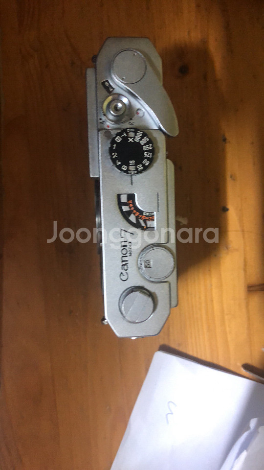 필름카메라 캐논 7 + 주피터 8렌즈 rf--1
