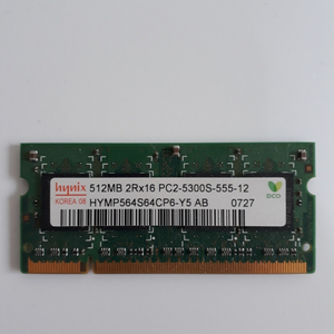 노트북 Ram DDR2. 512MB