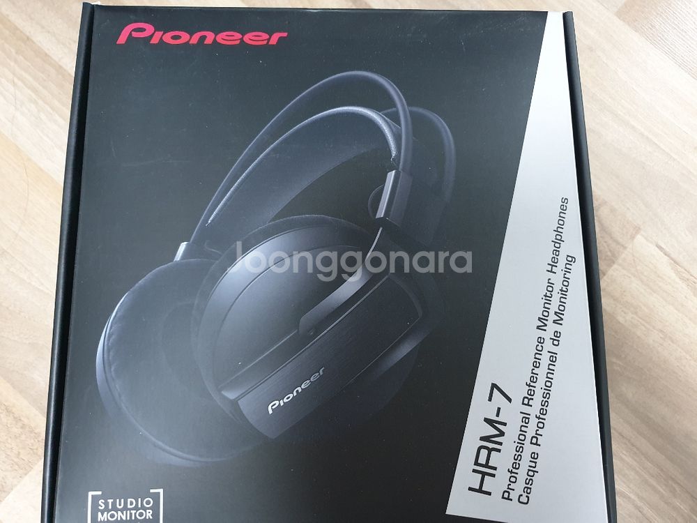 Pioneer(HRM-7)모니터링 해드폰--0