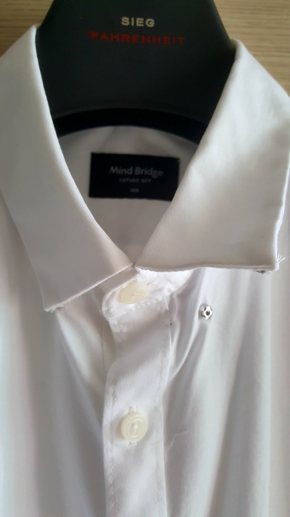 (새상품급)마인드브릿지 카라 버튼 슬림셔츠팝니다 이미지