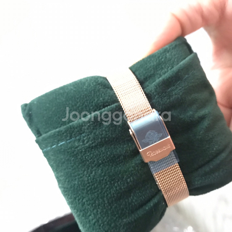 로즈몽 시계 3/3구매 새상품 로즈골드 정려원 시계--2