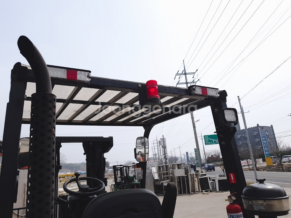 16년식 두산 4.5톤 3단마스트(D45SE-7)--5