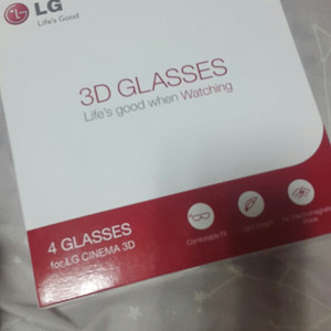 LG 3D Glasses 안경