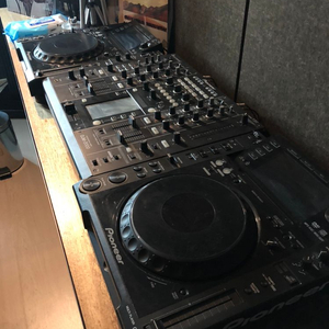 디제잉장비 풀셋. cdj2000 x djm2000