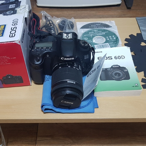 캐논 60D 풀박스(18-55mm렌즈포함)